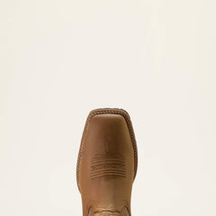 Ariat Hybrid Ranchway Waterproof Wide Square Toe Cowboy Boot For Sale