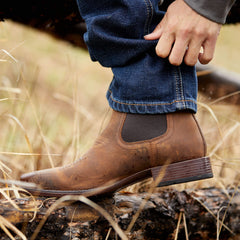 Ariat Booker Ultra Square Toe Western Boot Outlet