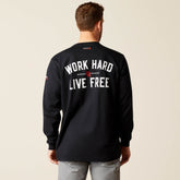Ariat FR Work Hard Live Free T-Shirt Sale