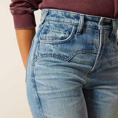 Ariat Ultra High Rise Cheyenne Yoke Tomboy Straight Leg Jean On Sale