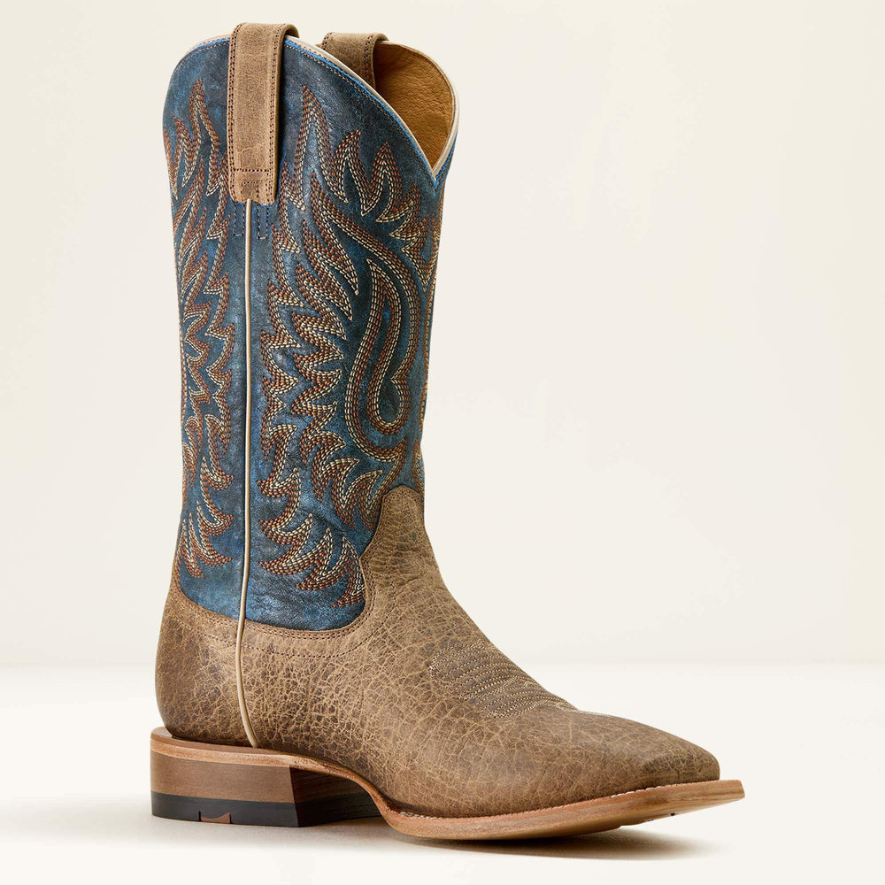 Ariat Gold Point Wide Square Toe Cowboy Boot For Sale