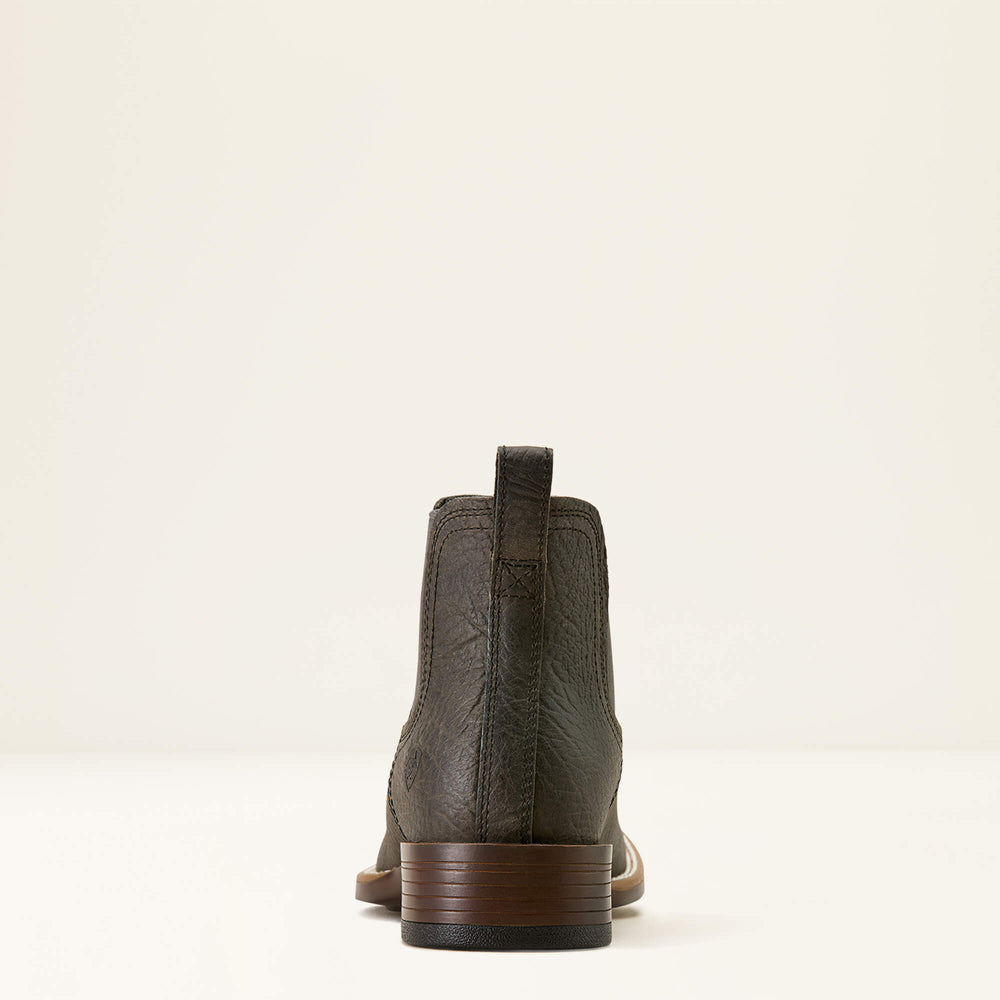 Ariat Booker Chelsea Wide Square Toe Western Boot Discount