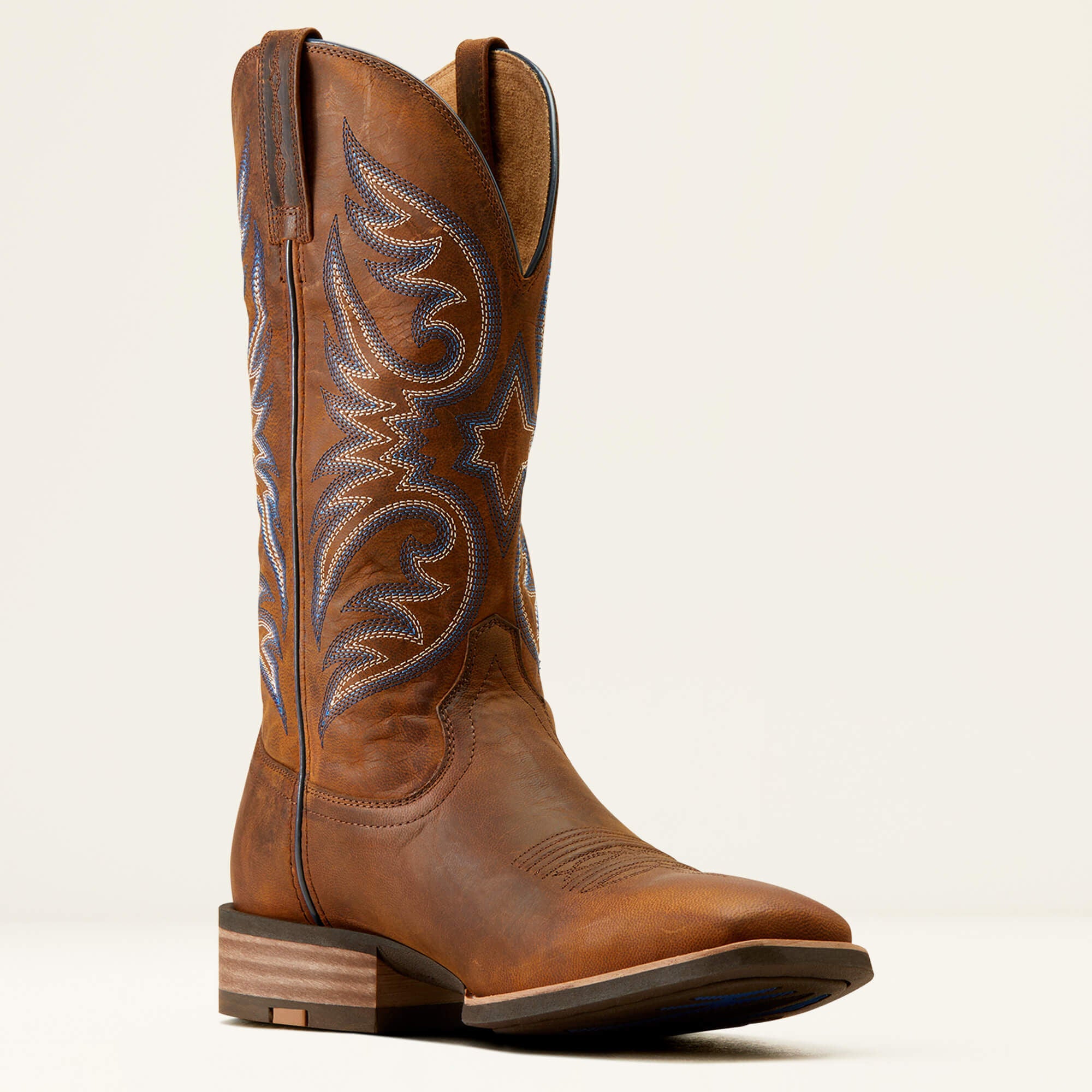 Ariat Ricochet Wide Square Toe Cowboy Boot For Sale