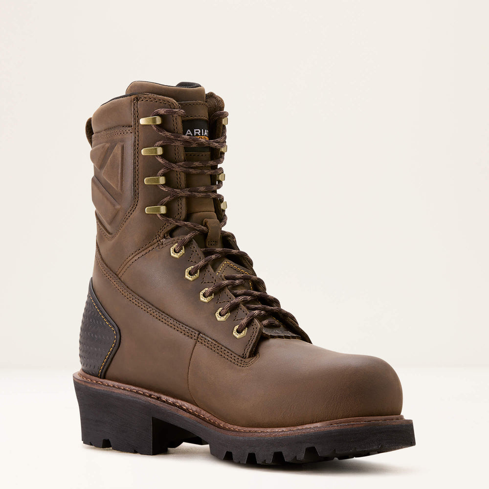 Ariat Powerline 8" 400G Waterproof 400g Composite Toe Work Boot On Sale