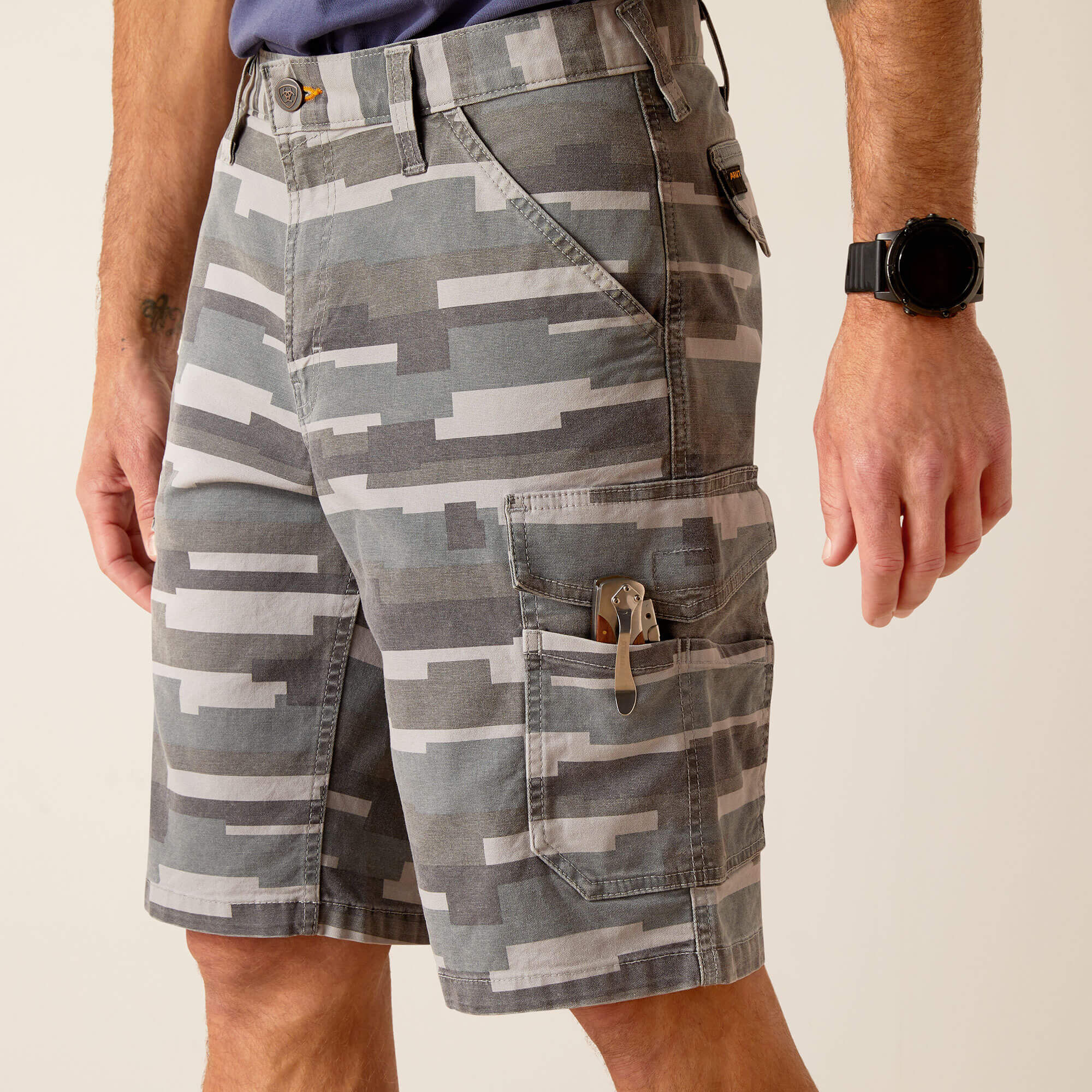 Ariat Rebar DuraStretch Made Tough Cargo 11" Short Online