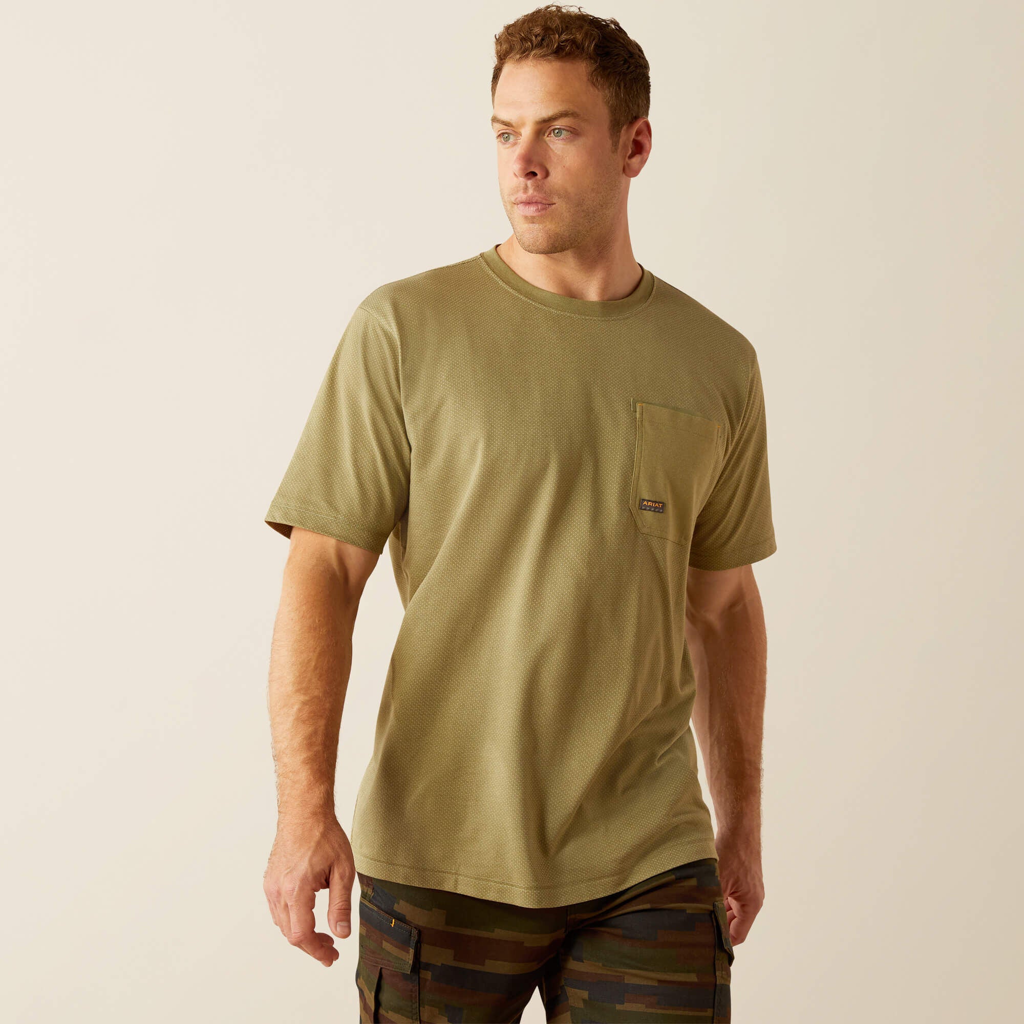 Ariat Rebar Workman 360 Shield Pocket T-Shirt Outlet