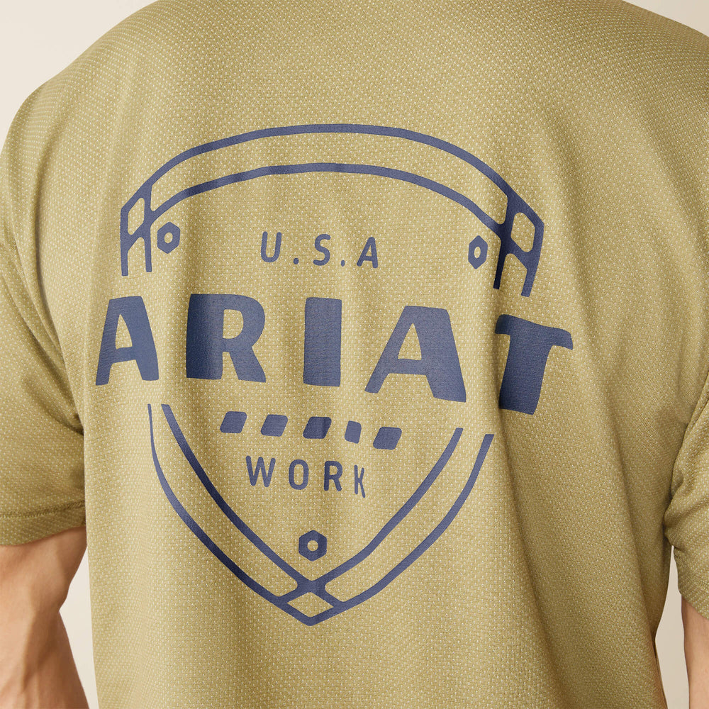 Ariat Rebar Workman 360 Shield Pocket T-Shirt Outlet