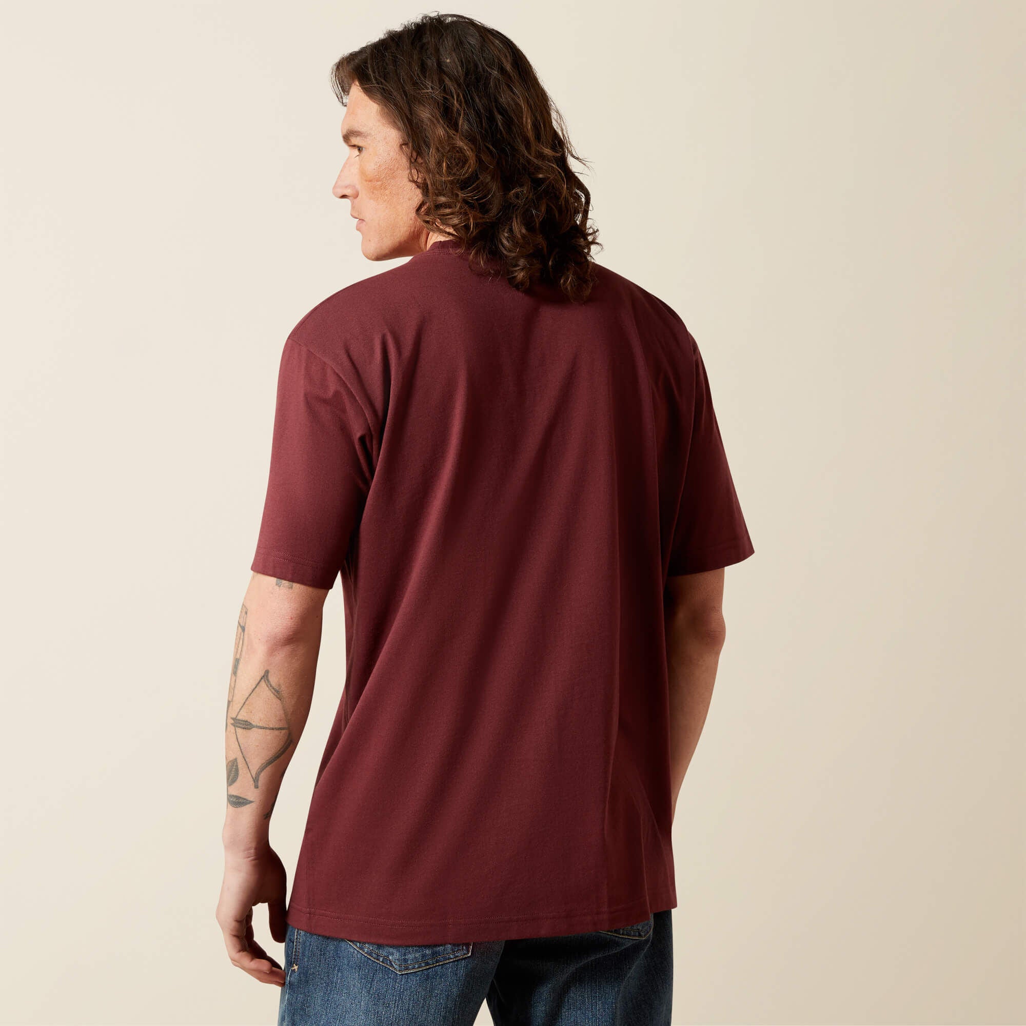 Ariat Rebar Cotton Strong Standard Pocket T-Shirt Sale