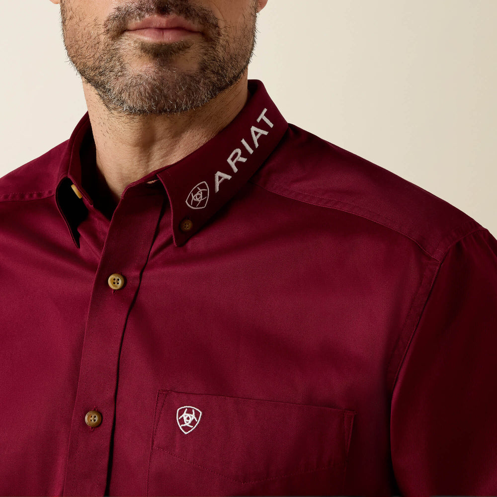 Ariat Team Logo Twill Classic Fit Shirt Discount