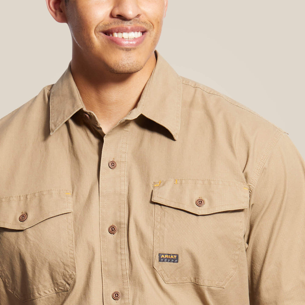 Ariat Rebar Made Tough DuraStretch Work Shirt Outlet
