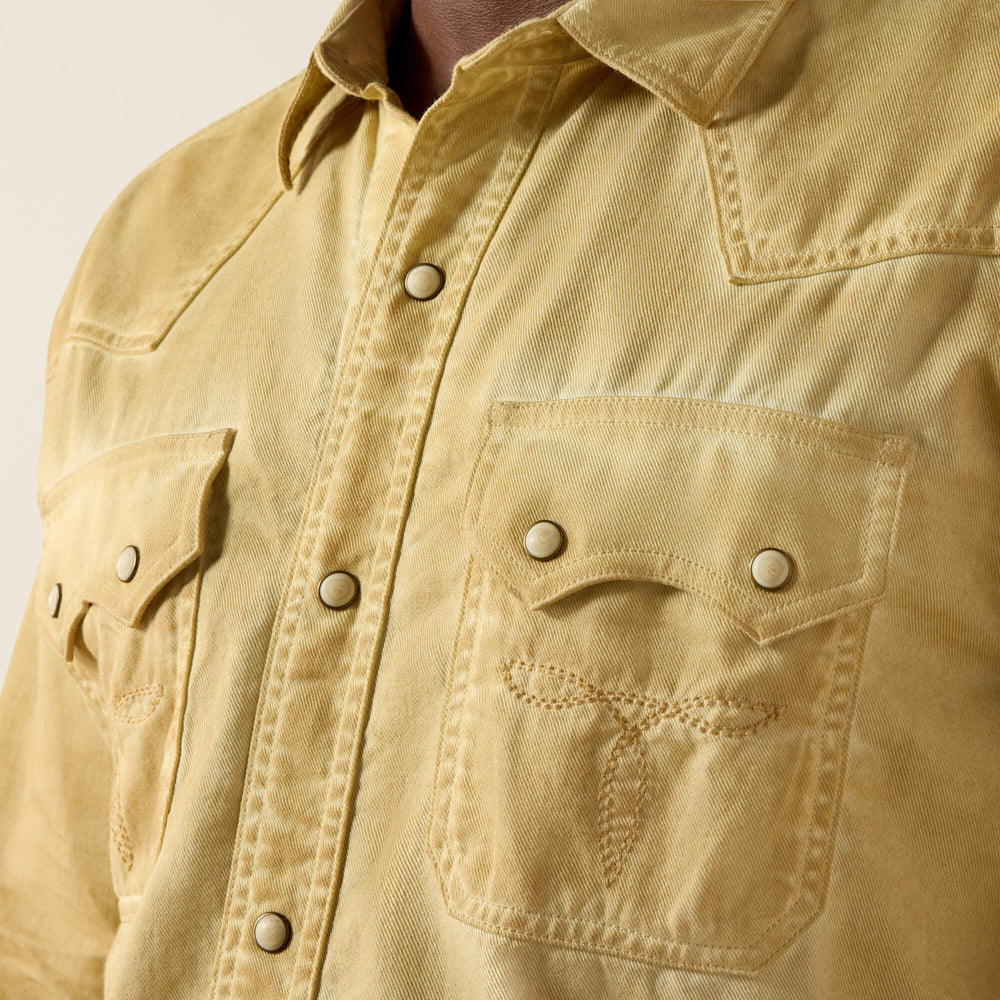 Ariat Retro Hartigan Fitted Snap Shirt On Sale