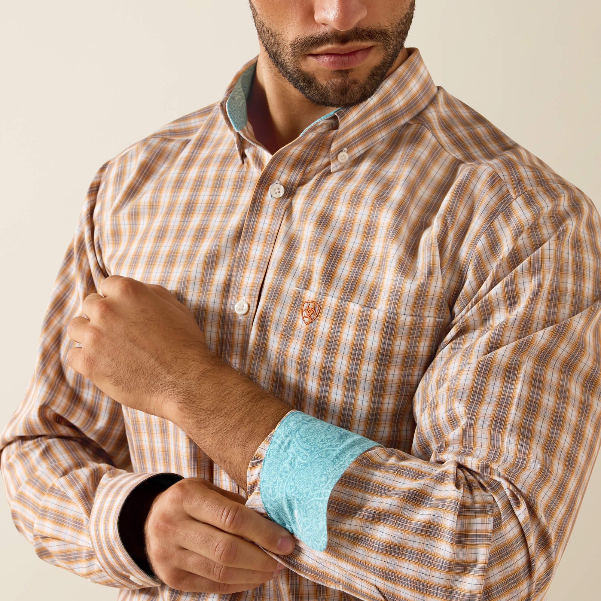 Ariat Wrinkle Free Ayden Fitted Shirt Sale