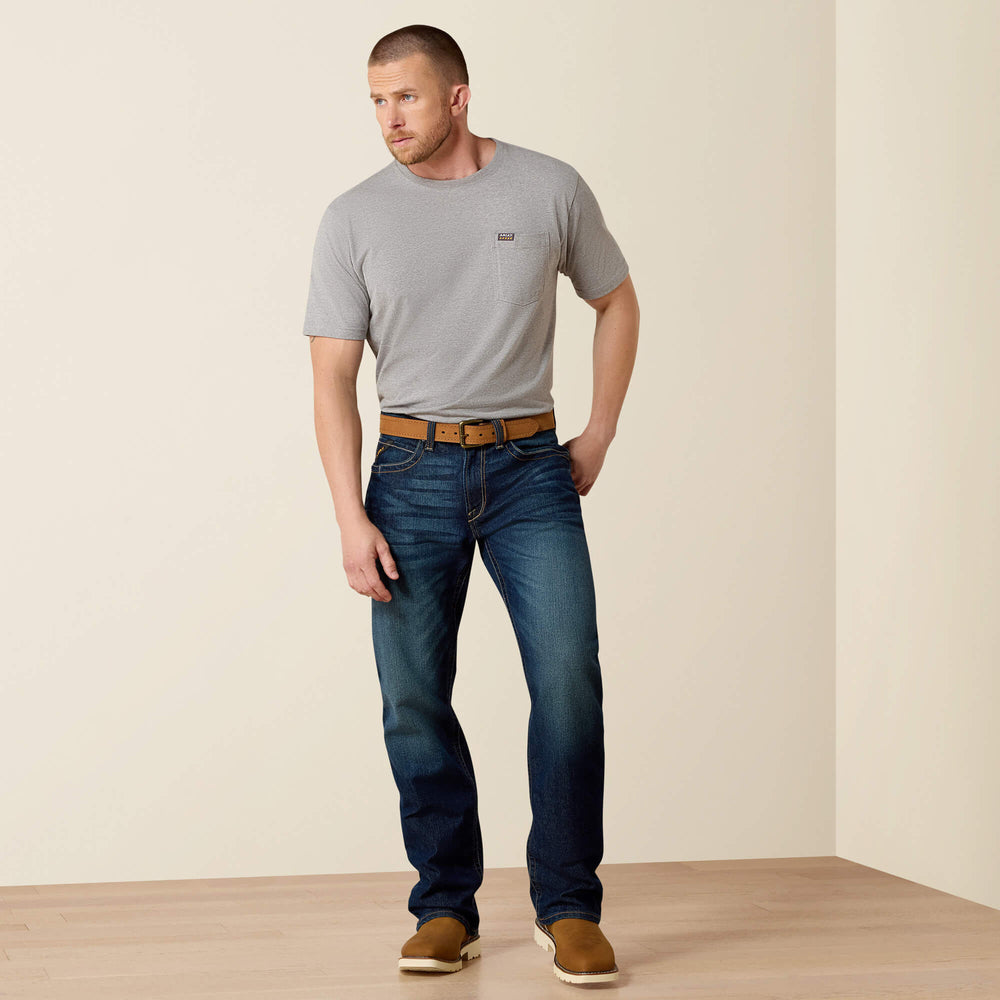 Ariat Rebar M4 Low Rise DuraStretch Edge Boot Cut Jean Outlet