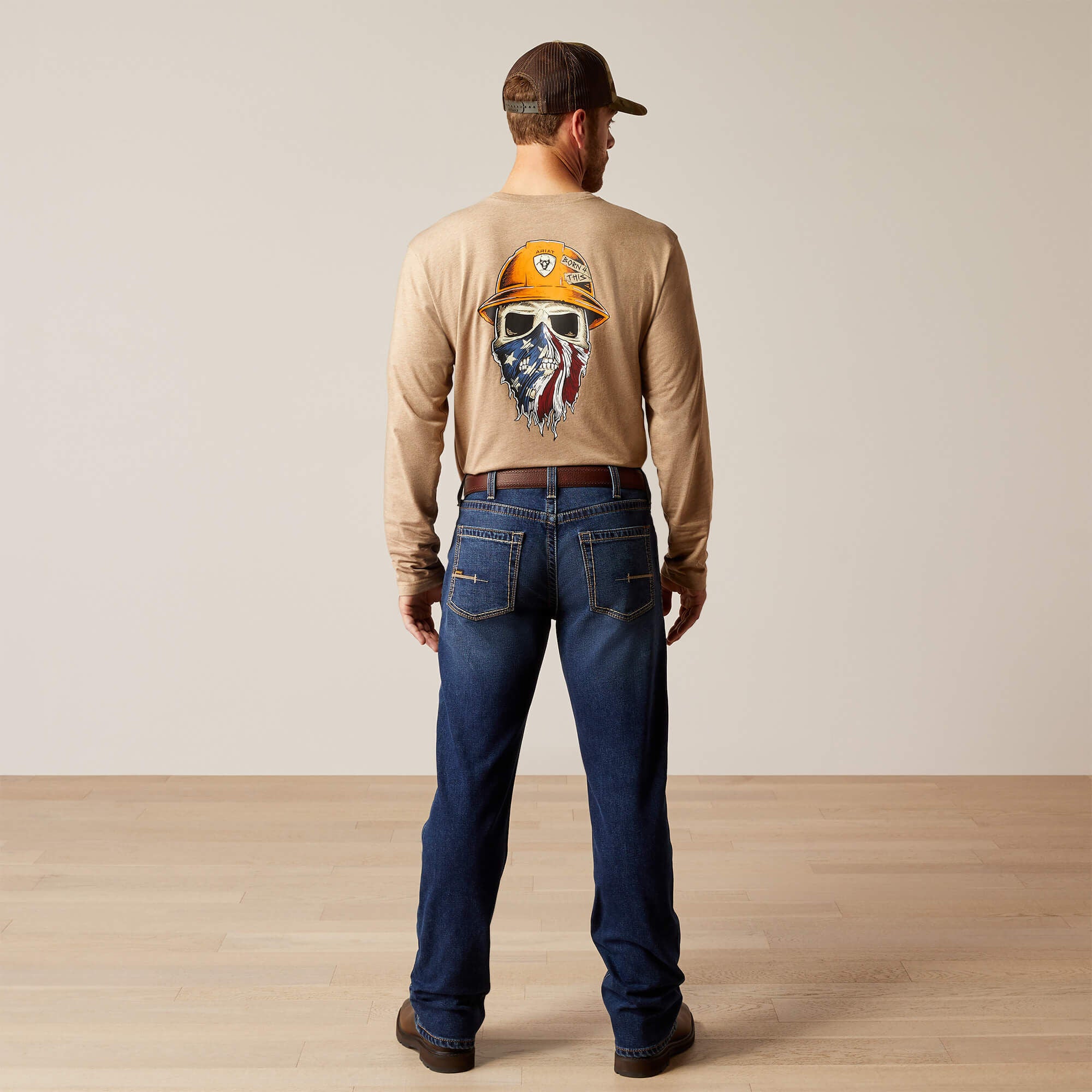 Ariat Rebar M5 Straight Acclimatize Straight Jean Discount