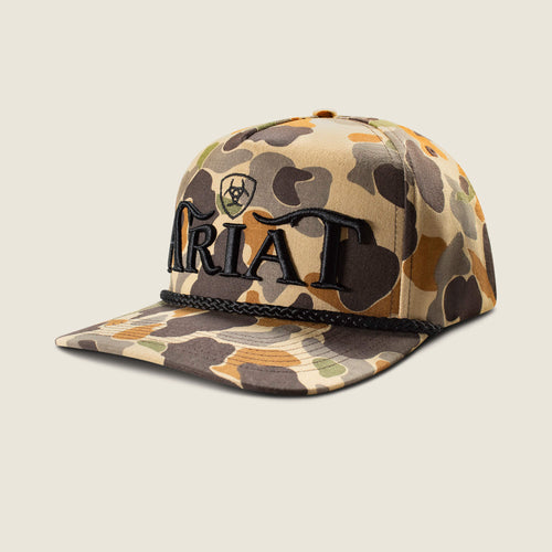 Ariat 3D Embroidered Camo Cap Sale