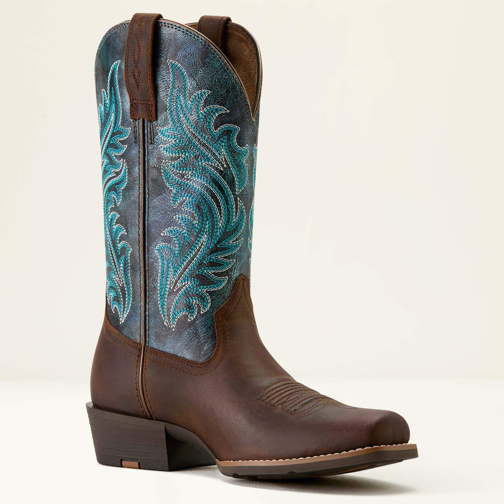 Ariat Round Up Narrow Cutter Toe Western Boot Sale