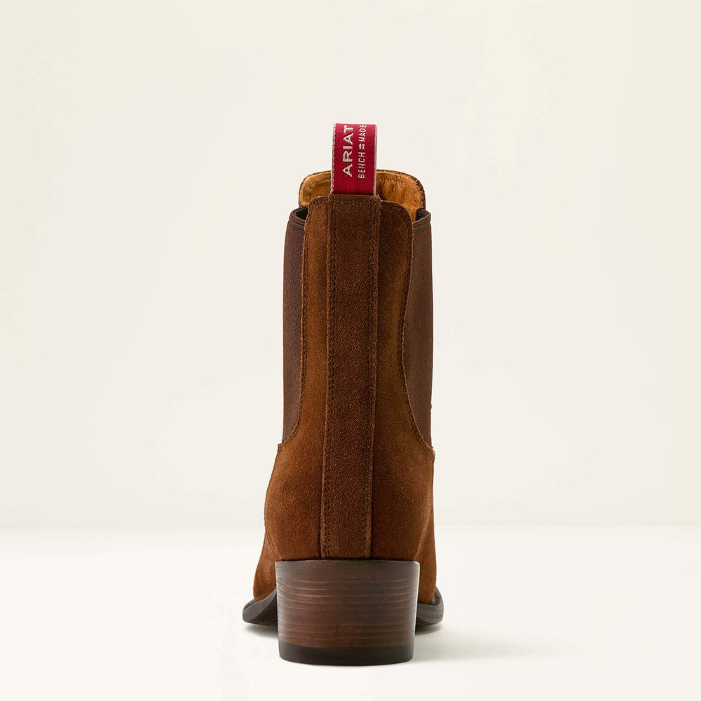 Ariat Bench Made Eleanor Almond Toe Chelsea Boot Discount