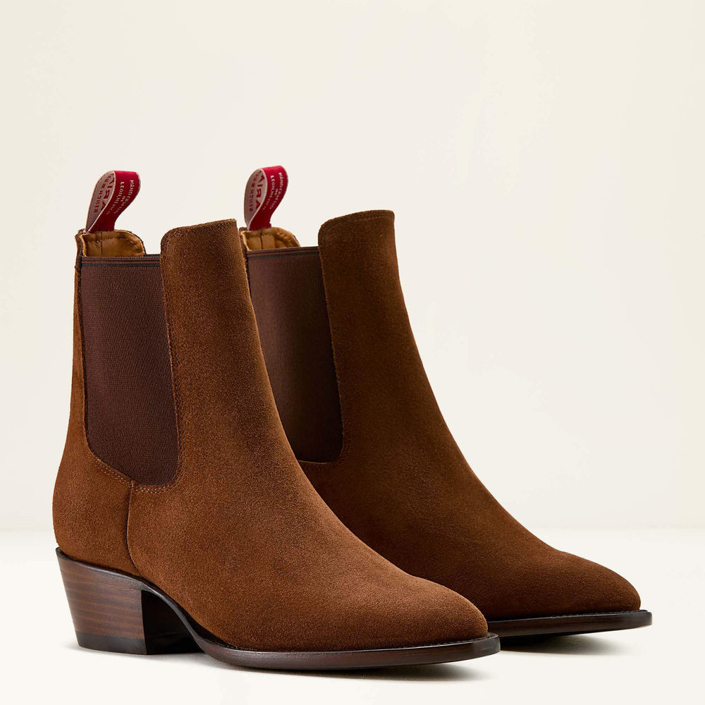Ariat Bench Made Eleanor Almond Toe Chelsea Boot Discount