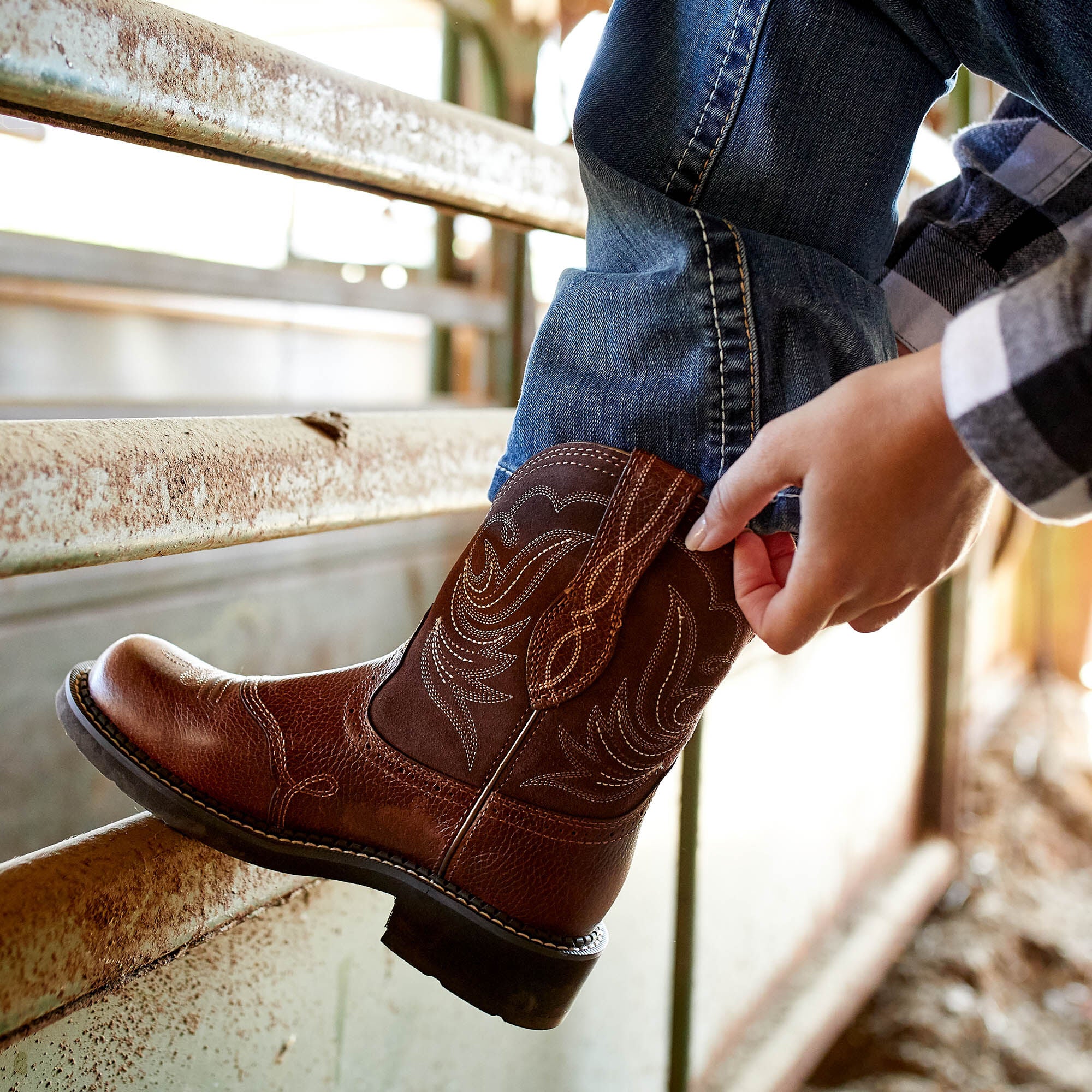 Ariat Fatbaby Heritage Dapper Western Boot On Sale
