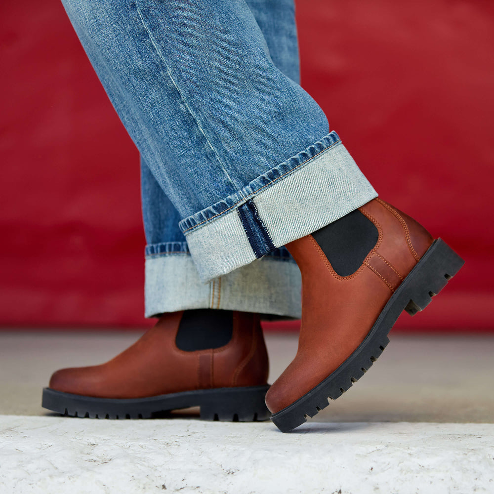 Ariat Wexford Lug Mid Waterproof Chelsea Boot Online