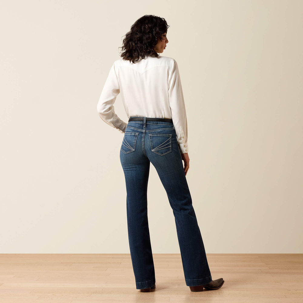 Ariat Trouser Perfect Rise Aisha Wide Leg Jean Sale