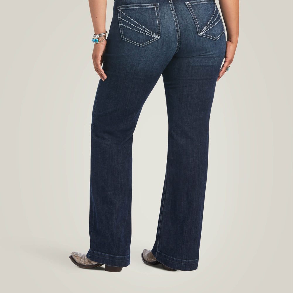 Ariat Trouser Perfect Rise Aisha Wide Leg Jean Sale