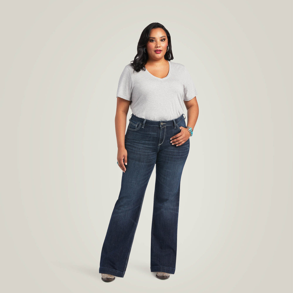 Ariat Trouser Perfect Rise Aisha Wide Leg Jean Sale