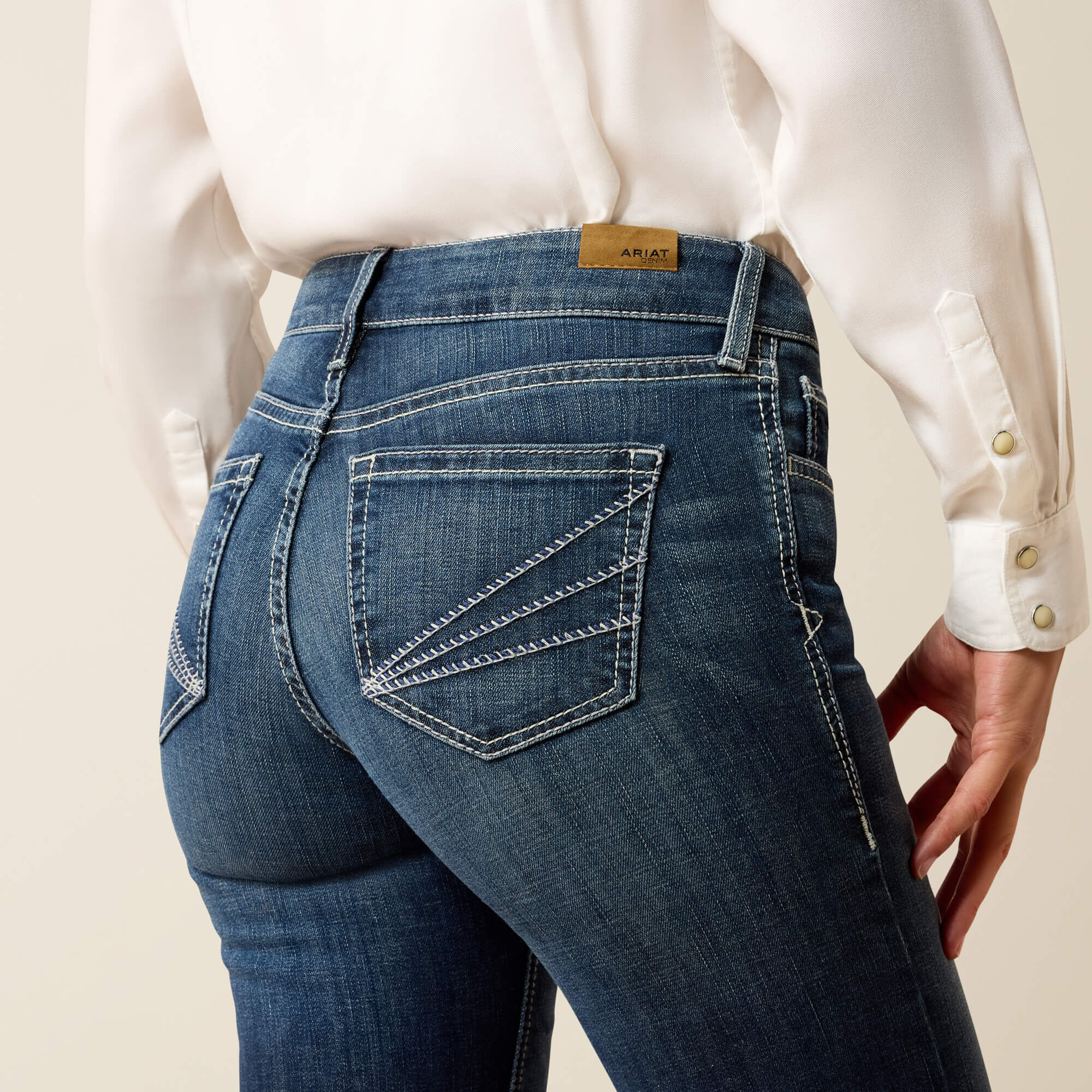 Ariat Trouser Perfect Rise Aisha Wide Leg Jean Sale