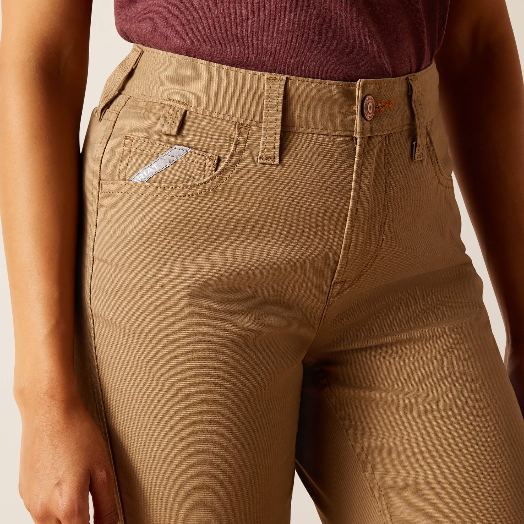 Ariat Rebar Perfect Rise Made Tough Straight Pant For Sale