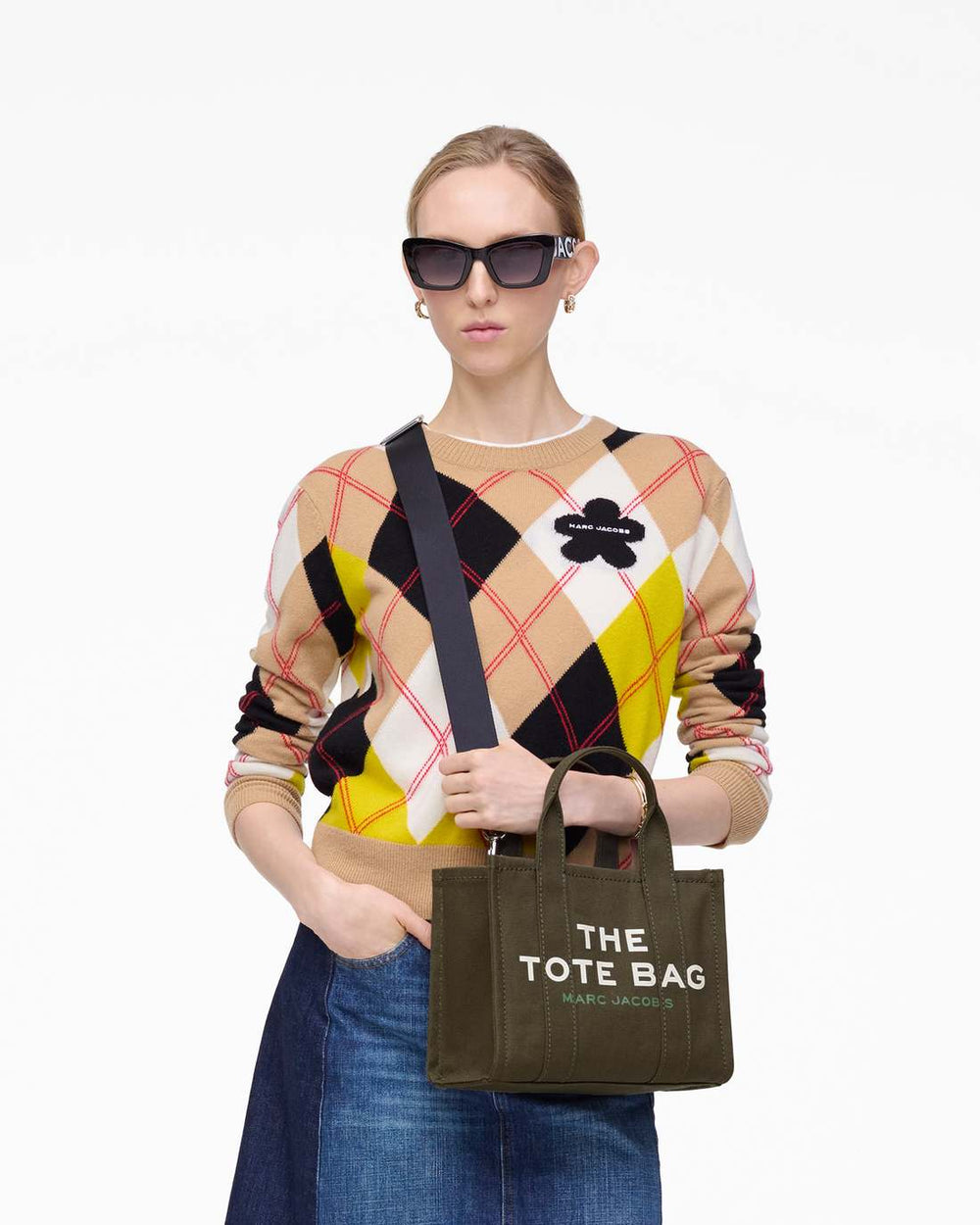 Marc Jacobs The Canvas Small Tote Bag Forest