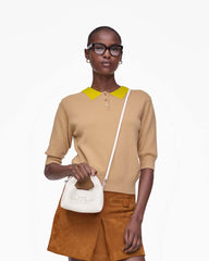 Marc Jacobs The Micro Crossbody Sack Bag White