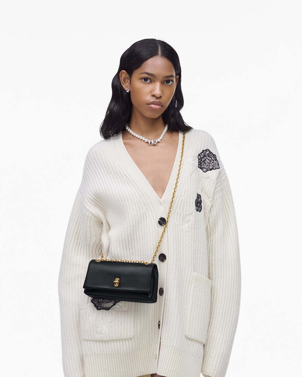 Marc Jacobs The Dual Chain Mini Bag Black