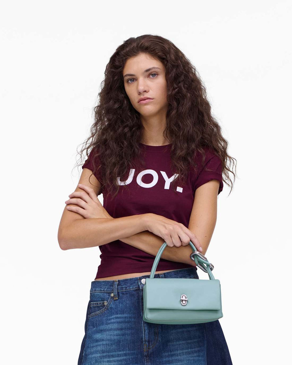 Marc Jacobs The Mini Dual Bag Sky Blue